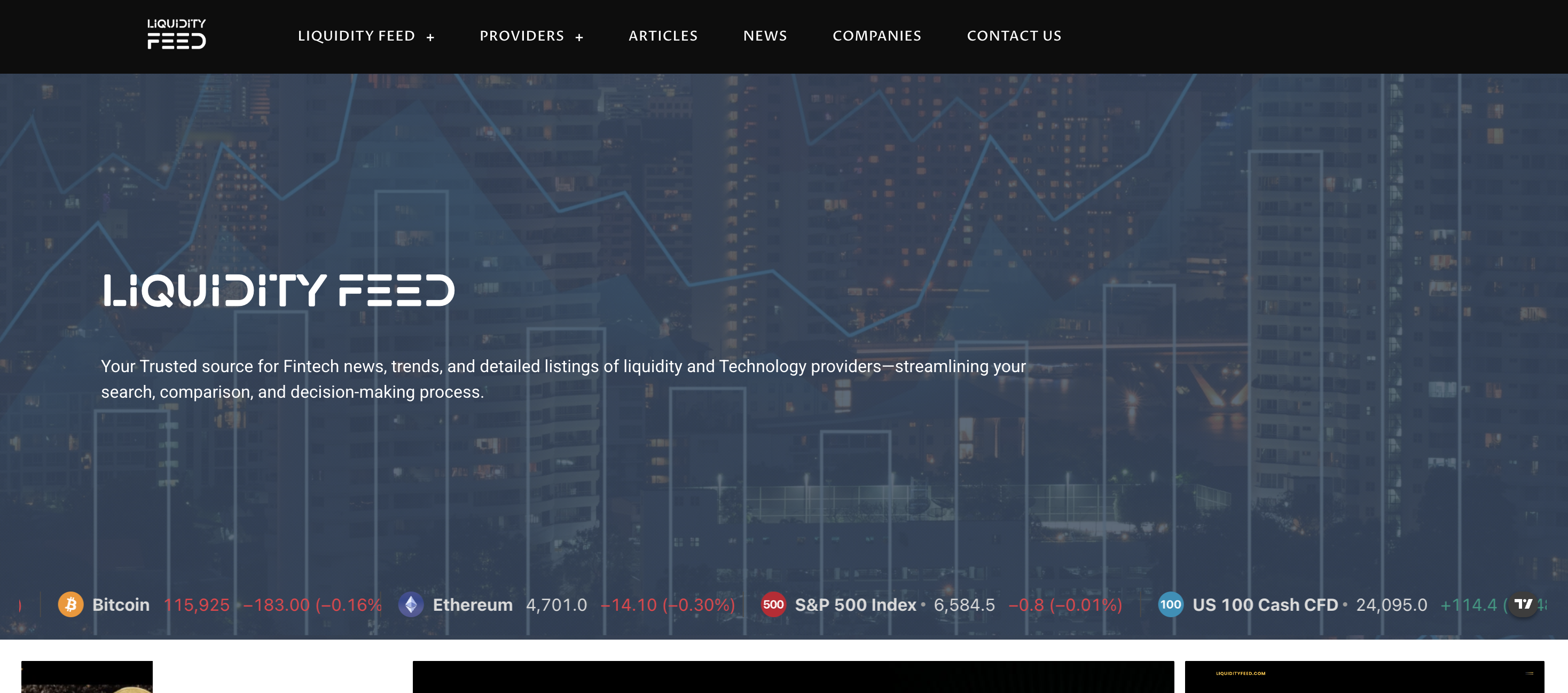 liquidityfeed.com services